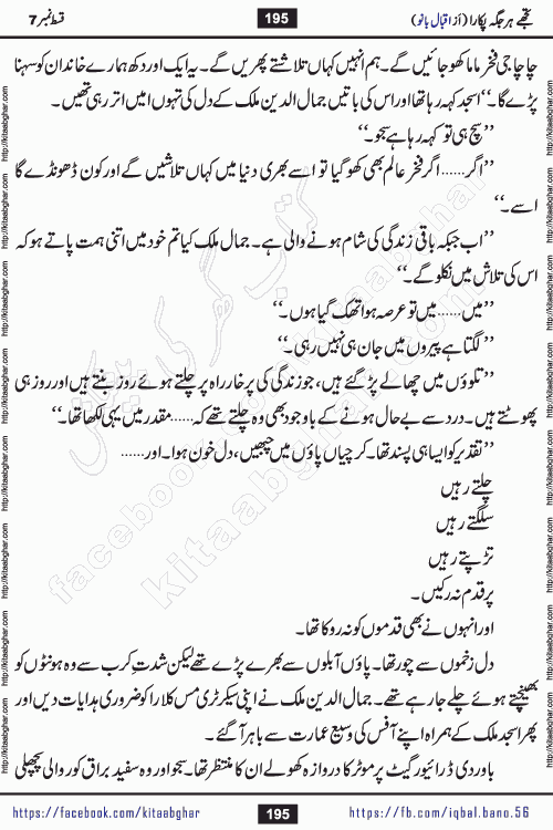 Tujhe Har Jagah Pukara by Iqbal Bano Famous Romantic Urdu Novel published on kitab ghar for online Urdu Novel Readers