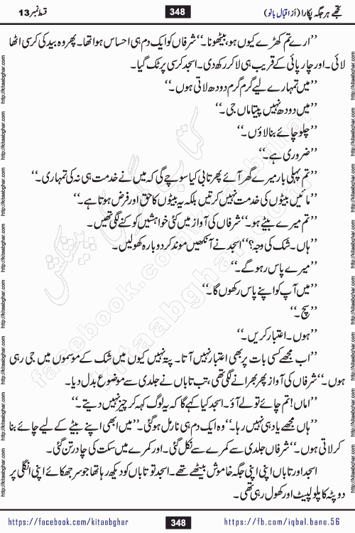 Tujhe Har Jagah Pukara by Iqbal Bano Famous Romantic Urdu Novel published on kitab ghar for online Urdu Novel Readers