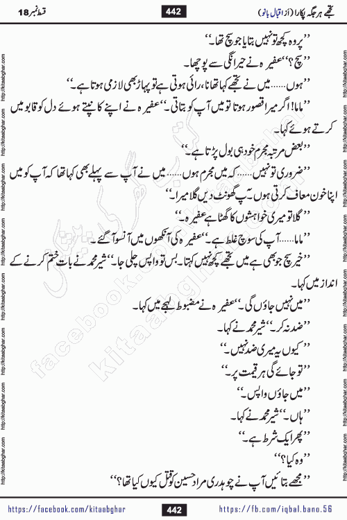 Tujhe Har Jagah Pukara by Iqbal Bano Famous Romantic Urdu Novel published on kitab ghar for online Urdu Novel Readers