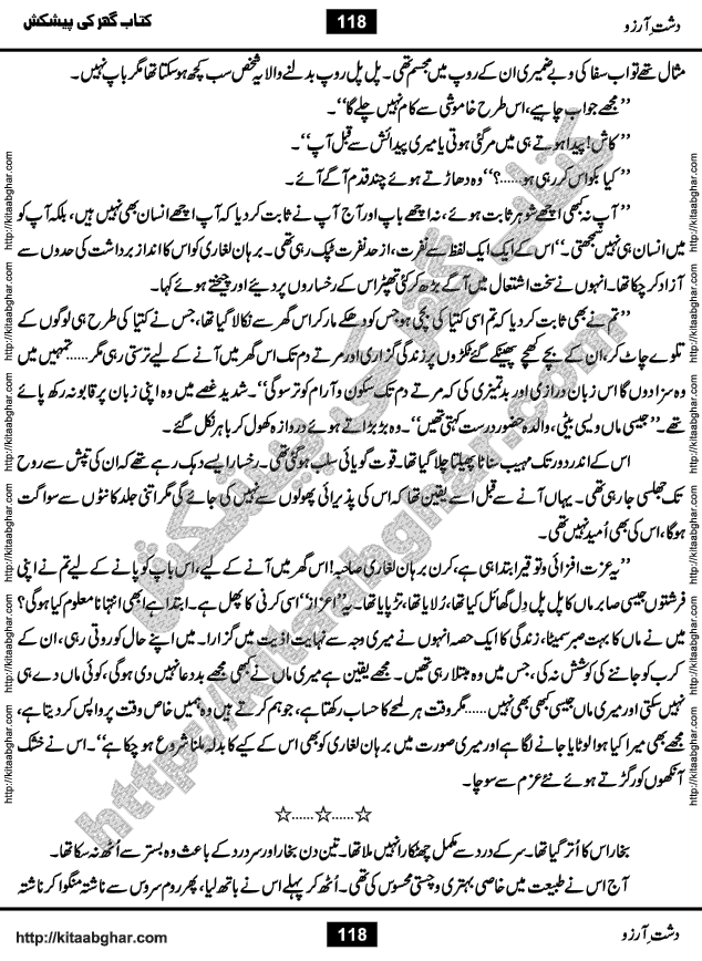 Dasht-e-Arzoo Romantic Urdu Novel by Iqra Sagheer Ahmed published on Kitab Ghar