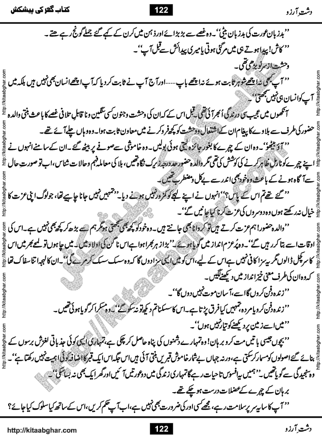 Dasht-e-Arzoo Romantic Urdu Novel by Iqra Sagheer Ahmed published on Kitab Ghar