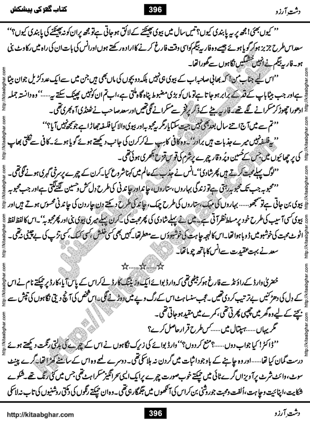 Dasht-e-Arzoo Romantic Urdu Novel by Iqra Sagheer Ahmed published on Kitab Ghar