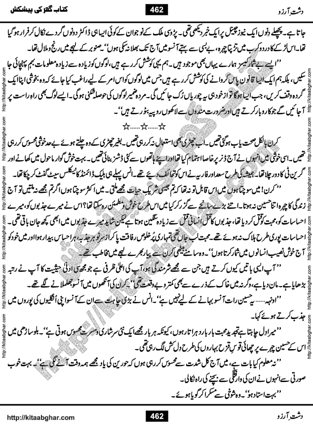 Dasht-e-Arzoo Romantic Urdu Novel by Iqra Sagheer Ahmed published on Kitab Ghar