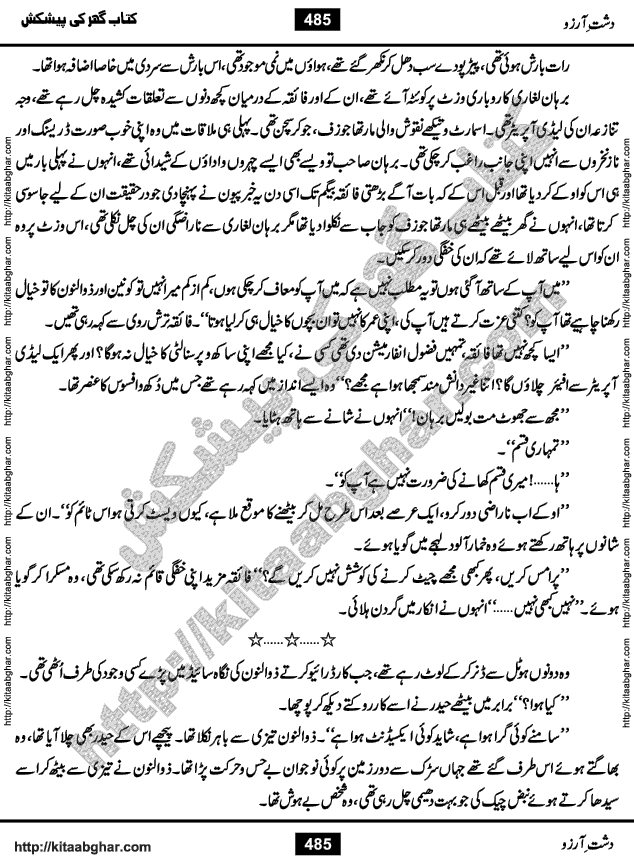 Dasht-e-Arzoo Romantic Urdu Novel by Iqra Sagheer Ahmed published on Kitab Ghar