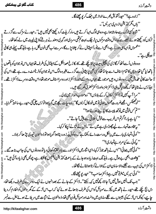 Dasht-e-Arzoo Romantic Urdu Novel by Iqra Sagheer Ahmed published on Kitab Ghar