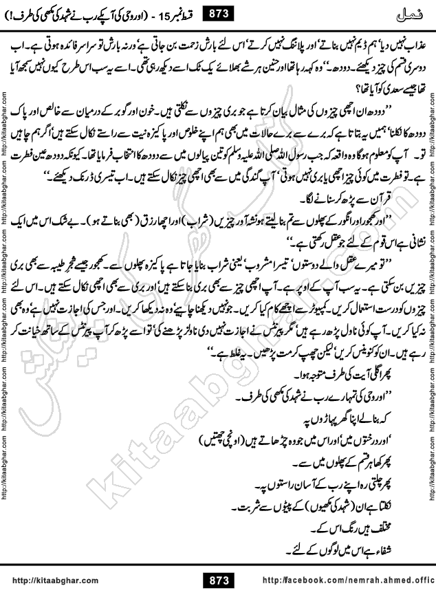Romantic Urdu Novel on Murder Mystery Namal by Nimra Ahmed published on Kitab Ghar, also available in Urdu PDF Book Format