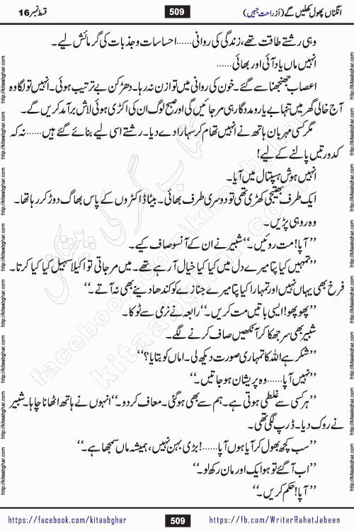 Angna Phool Khilenge episode 29 by Popular Writer Rahat Jabeen is a famous romantic urdu novel started on kitab ghar for urdu novel readers