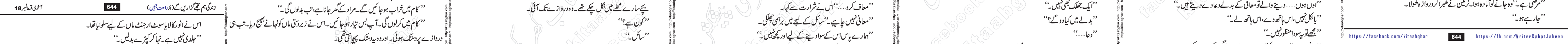 Zindagi Hum Tujhe Guzaren Ge last episode 17 & 18 Urdu Novel by Rahat Jabeen