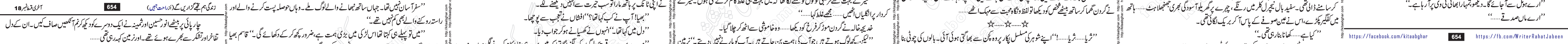 Zindagi Hum Tujhe Guzaren Ge last episode 17 & 18 Urdu Novel by Rahat Jabeen