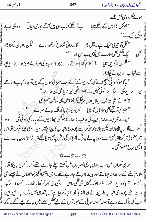 Ganwa Ke Dil o Jaan Hum episode 19 Social Romantic Urdu Novel by Umme Taifoor published on Kitab Ghar