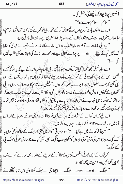 Ganwa Ke Dil o Jaan Hum episode 19 Social Romantic Urdu Novel by Umme Taifoor published on Kitab Ghar