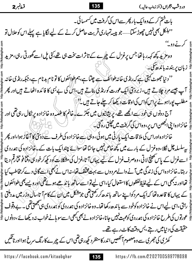 Dard e Shab e Hijran last episode 15 by Zainab Aliya Famous Urdu Novel
